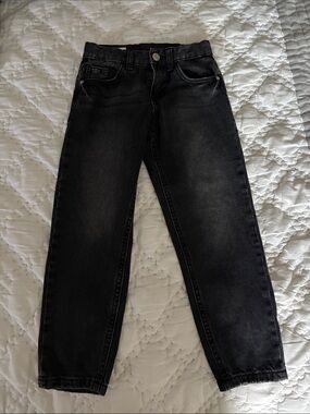 Zara Kids Black Washed Jeans